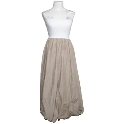 Maxikleid (Weiß, Beige) von Zara