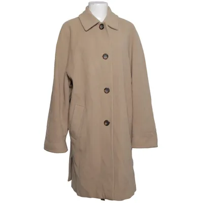 Coat (Beige) from Mara Manzona Cashmere, Polyamide, Wool