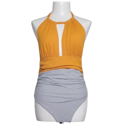 Baddräkt (Gul, Vit, Svart, Flerfärgad) från Cupshe Elastan, Polyamid, Polyester