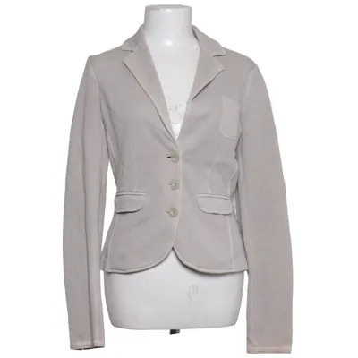 Blazer (Beige) from Sandwich Cotton, Polyester