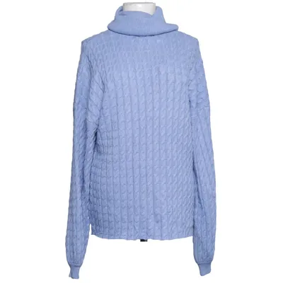 Rollkragenpullover (Blau) von Rianne Meijer x NA-KD Elasthan, Polyamid, Polyester, Viskose