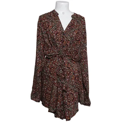 Jurk (Zwart, Meerkleurig) van Janina Viscose