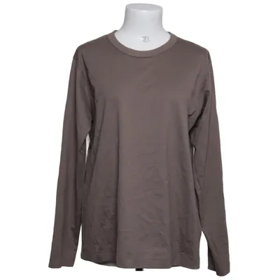 Långärmad t-shirt (Beige) från Uniqlo U Bomull