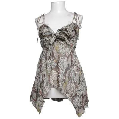 Top (Brown, Green, Multicolored) from Nicowa Cotton