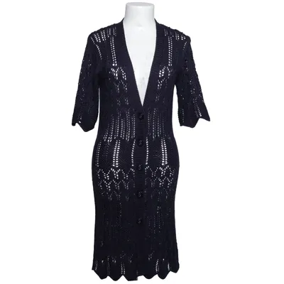 Cardigan (Blauw) van Oui Moments Acryl, Viscose
