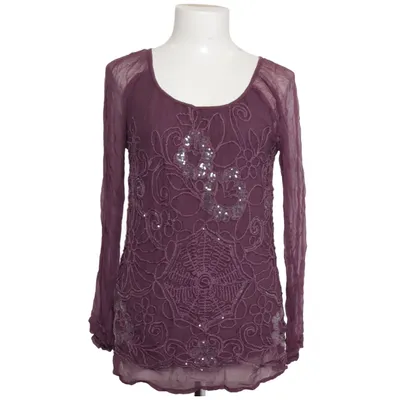 Blus (Lila) från Vestire Elastan, Silke, Viskos