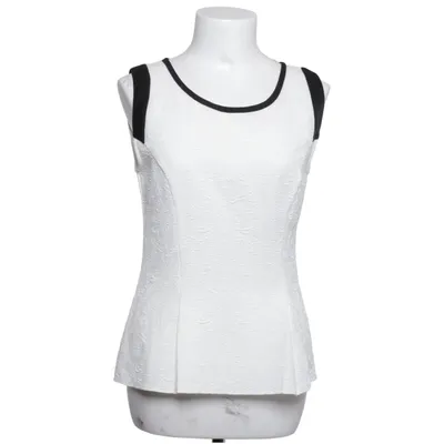 Top péplum (Blanc, Noir) de Kira Plastinina