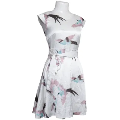 Kjole (Hvid, Flerfarvet) fra F&P Polyester