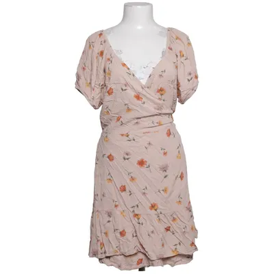 Wrap dress (Beige, Multicolored) from American Eagle Viscose
