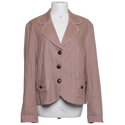 Blazer (Beige) from St Emile Acetate, Cotton, Cupro, Elastane