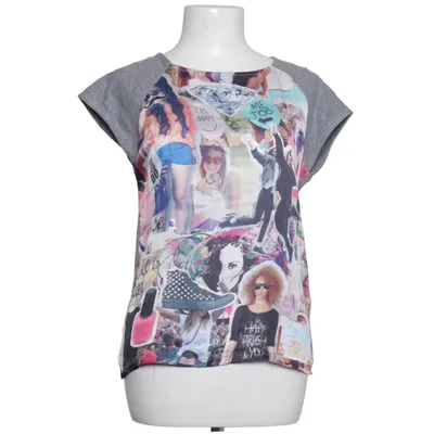 T-shirt (Gris, Multicolore) de Tom Tailor Coton, Polyester