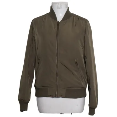 Bomberjakke (Grøn, Orange) fra Bershka Premium Outerwear Polyester