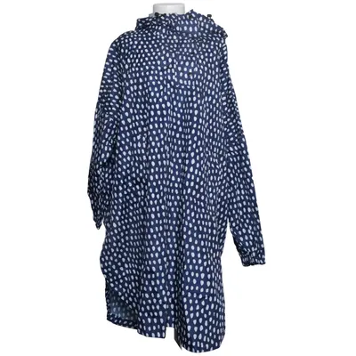 Regnfrakke (Blå, Hvid) fra Up2Fashion Genanvendt polyester