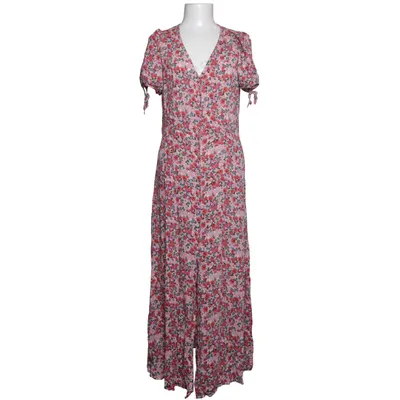 Robe longue (Rose, Rouge, Multicolore) de Naf Naf Viscose