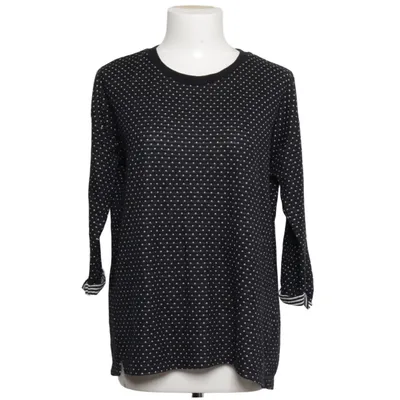 Long sleeve T-shirt (Black, White) from EDC by ESPRIT Polyester, Viscose