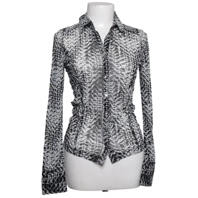 Bluse (Sort, Hvid) fra Mexx