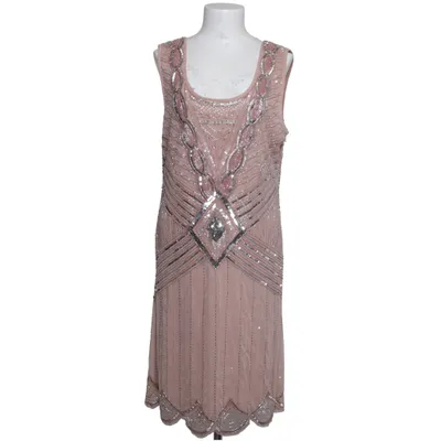 Cocktailklänning (Beige, Silverfärgad, Rosa) från Frock and Frill Polyamid, Polyester