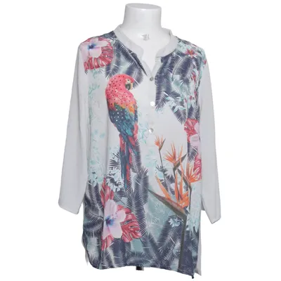 Blouse (Blanc, Multicolore) de Cami