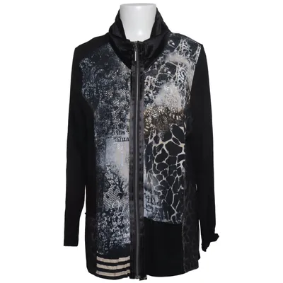 Jacket (Black, Multicolored) from Venus Elastane, Viscose