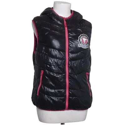 Gilet d'extérieur (Noir, Rose) de Ann Christine