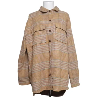 Overshirt (Beige, Multicolored) from Luxzuz Acrylic, Polyester, Wool