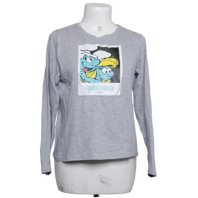 Lange mouwen shirt (Grijs, Meerkleurig) van The Smurfs Katoen, Viscose