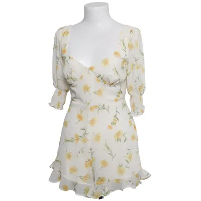 Klänning (Vit, Gul, Grön) från Miss Selfridge Polyester