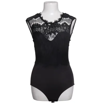 Romper (Zwart) van Vera & Lucy Elastaan, Polyester