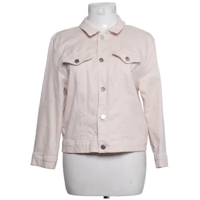 Denim jacket (Beige) from VILA Clothes Cotton, Elastane, Polyester, Viscose