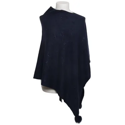Poncho (Blauw) van Bluoltre Polyamide, Polyester, Viscose