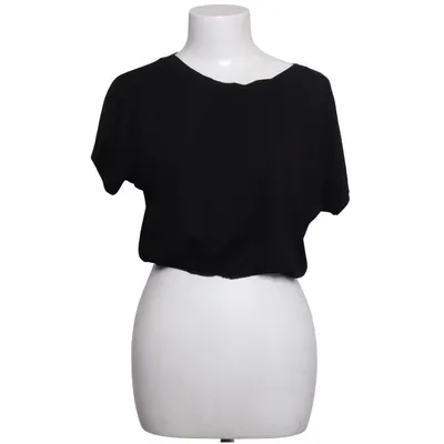 T-shirt (Noir) de Mania Élasthane, Viscose
