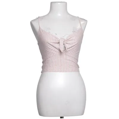 Crop top (Rosa, Vit) från Suite Benedict Akryl, Viskos