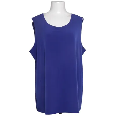 Tank Top (Blue) from Kim & Co Elastane, Polyester