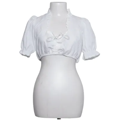 Dirndl blouse (White) from Jobeline