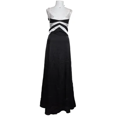 Evening gown (Black, White) from Jenny May Silk