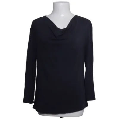 Langærmet t-shirt (Sort) fra Saint + Sofia Elastan, Viscose
