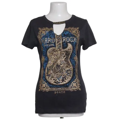 T-shirt (Grå, Flerfärgad) från Hard Rock Couture Bomull, Polyester