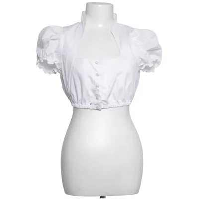 Dirndl blouse (White) from Alpin Cotton, Polyester