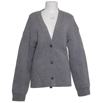 Strickjacke (Grau) von H&M Basic Wolle