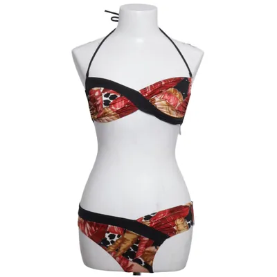 Bikini (Sort, Rød, Guld, Flerfarvet) fra Triumph Elastan, Polyamid