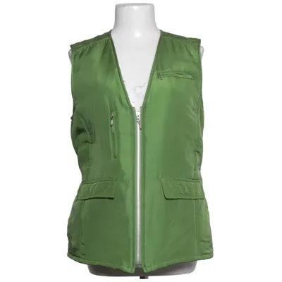 Outdoor vest (Groen) van Miss H. Polyester, Zijde