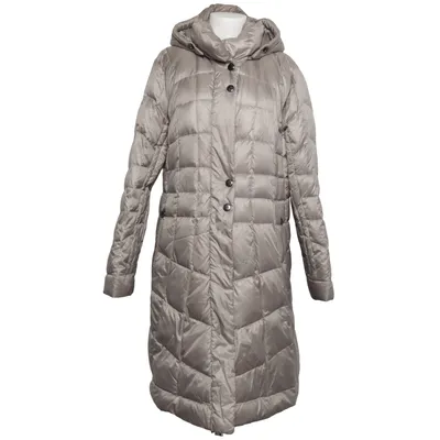 Down coat (Gray) from Gil Bret Down, Feather, Polyester