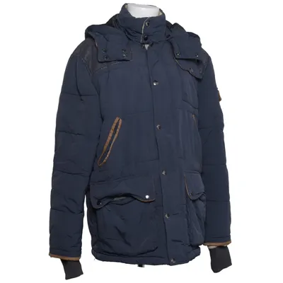 Winter jacket (Blue) from L.O.G.G by H&M Cotton, Polyamide, Polyester