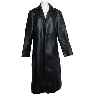 Leather coat (Black) Leather