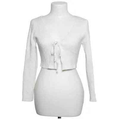 Wrap cardigan (White) from Shein Acrylic