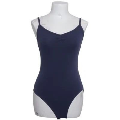 Gymnastics leotard (Blue) from Danceries Cotton, Elastane