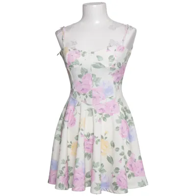 Robe (Blanc, Multicolore) de Zara Polyester