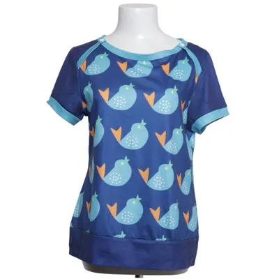 T-shirt (Blue, Multicolored) from Misslook