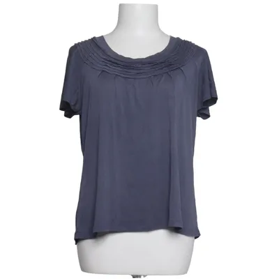 Haut (Bleu) de Wrap Modal, Soie