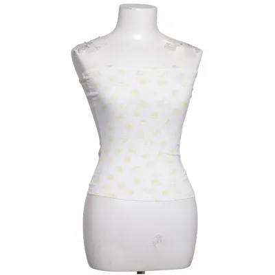 Tube top (White, Yellow) from Mom Elastane, Organic cotton